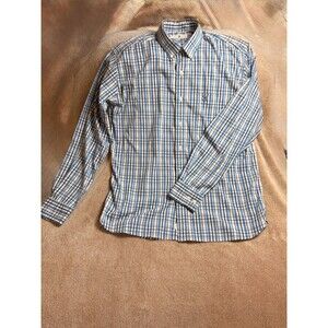 Duck Head Blue and White Casual Button Down Shirt